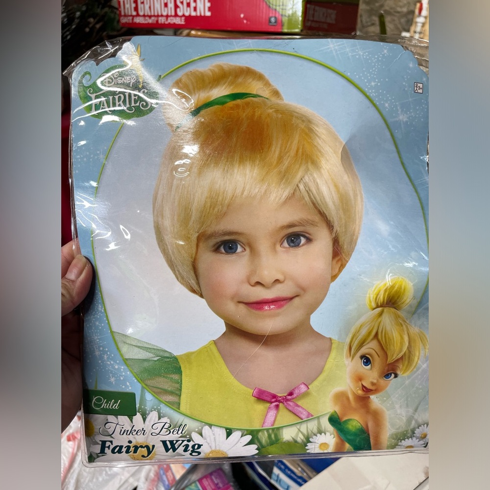 Tinker bell fairy wig